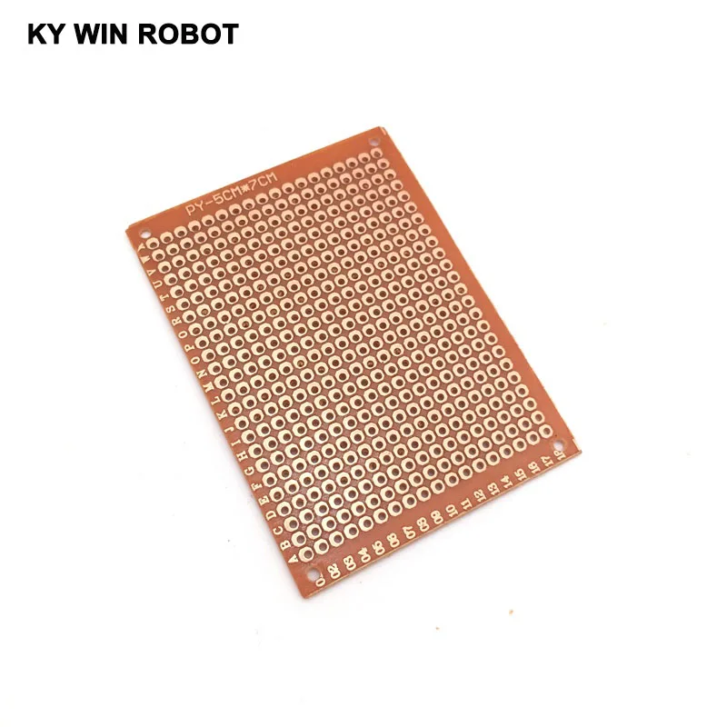 Obrázek 4: 10PCS/LOT DIY 5*7cm prototyp papír měď PCB (desky plošných spojů) univerzální pokus matice obvodový deska 5x7cm