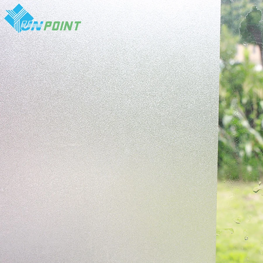 Frosted Opaque Window Sticker Bathroom Office Sliding Door Anti-Privacy Decorative Film Self-Adhesive Waterproof Glass Wallpaper