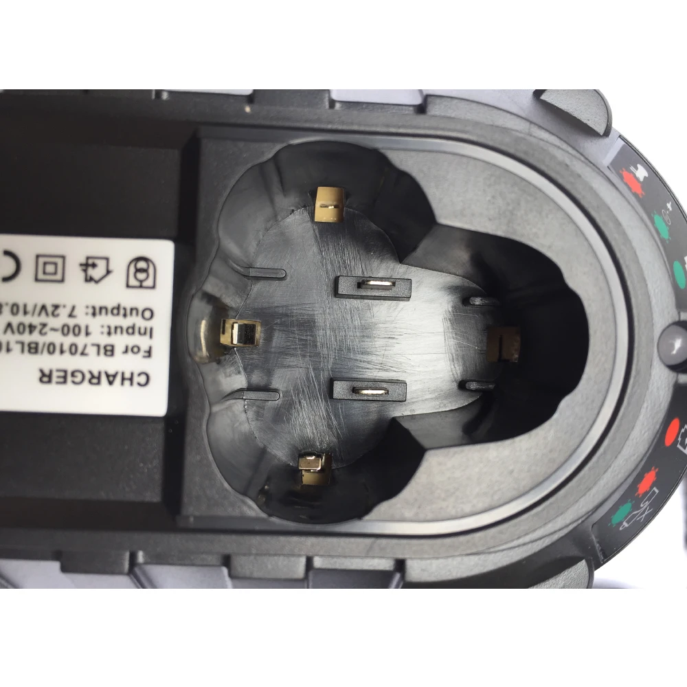 ที่ชาร์จแบตเตอรี่ Li-ion Makita 10.8V BL1013 BL1014แบตเตอรี่ Li-ion เครื่องมือ Bor listrik ไขควง