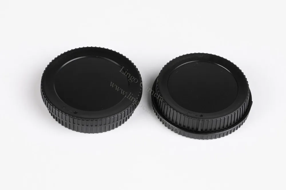 For Nikon Z Mount Camera Body Cap & Rear Lens Cap Set Z5 Z6 Z7 Z9 Z50 Camera and Lens Black