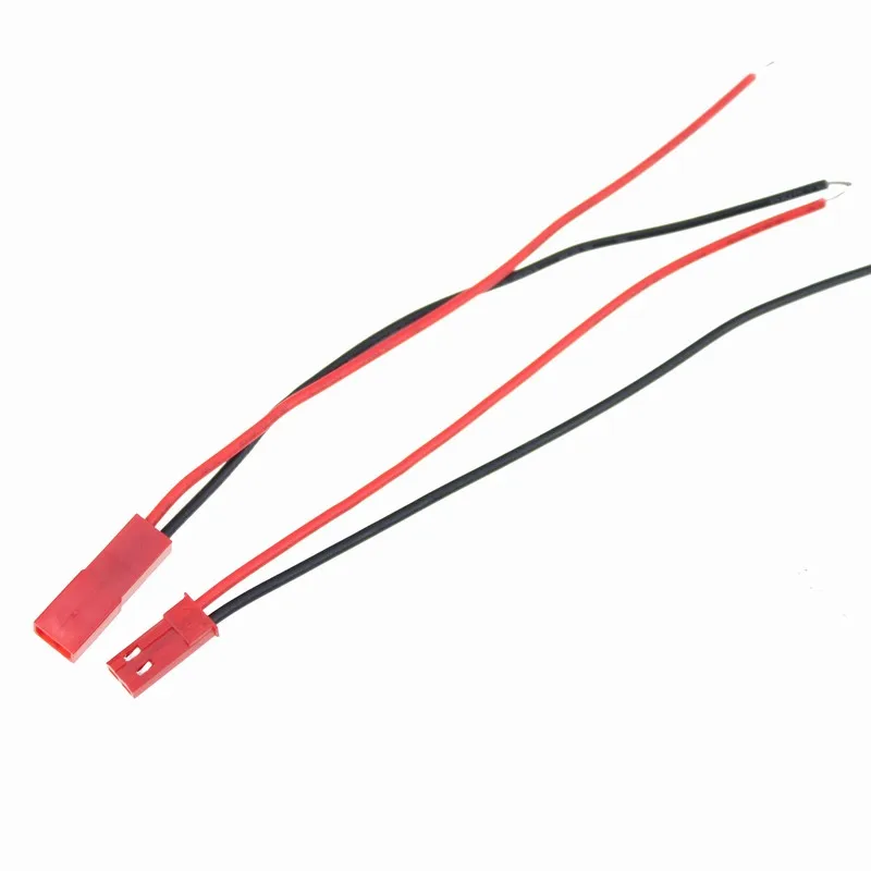 

100 Pair 10cm 100mm Male + Female RC Airplane Lipo Battery Jst Wire Charger Cable