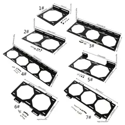 ラジエーター取り付けブラケット240,12/14cmファンホルダー用ウォータークーラー,外部コンピューターケース,ガジェットアクセサリー