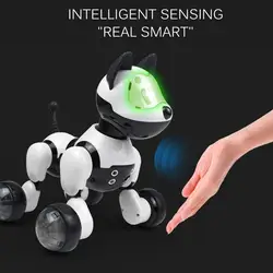 Voice-controlled Robot Dog Voice and Smart Sensor Control Pet Dog Children's Educational Toys Singing Dancing Robots kids Toys