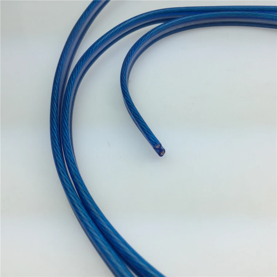 STARPAD Car Speaker Accessories HiFi Cable 300/200/100 Core Blue Speaker Cable Speaker Cable More Delicate 2 meters