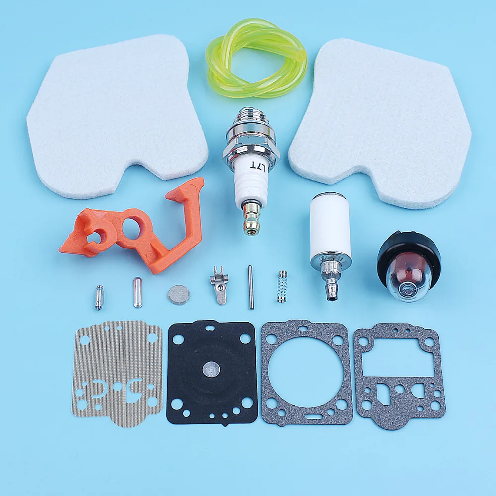 Imagem -06 - Filtro de Combustível de ar para Motosserra Service Carb Kit Chainsaw Spare Part Primer Bulb Spark Plug Grupo Peça Sobresselente de Substituição Mcmarloch Cs340 Cs380