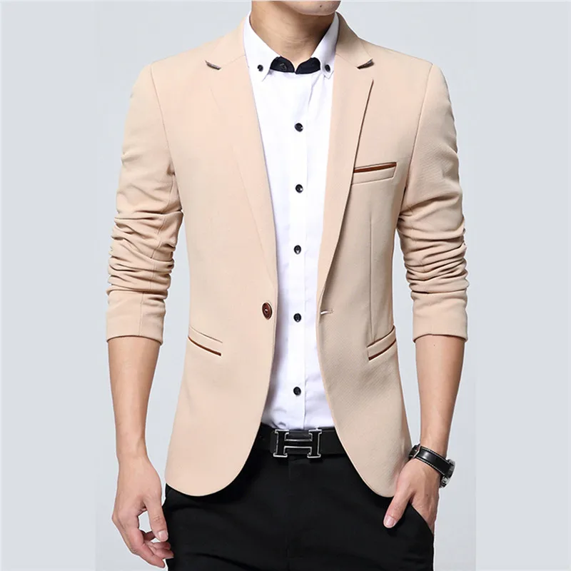 VERSMA Fashion Causal Men Blazer Suit Jacket Men Christmas Red Blazer Designs Stylish Male Suits Blazers Mens Jackets Party Wear image 2