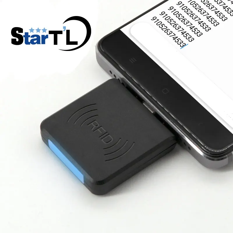 

125KHz Mini RFID Reader Mobile Phone EM4100 TK4100 ID Card Reader mirco usb Interface Support Android System