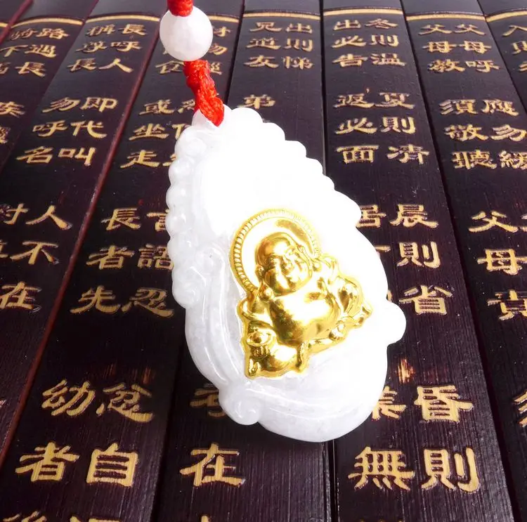 Long Yi Jade Buddha bless peace 5230 Kaiyun mascot accessories to help transport 8000361