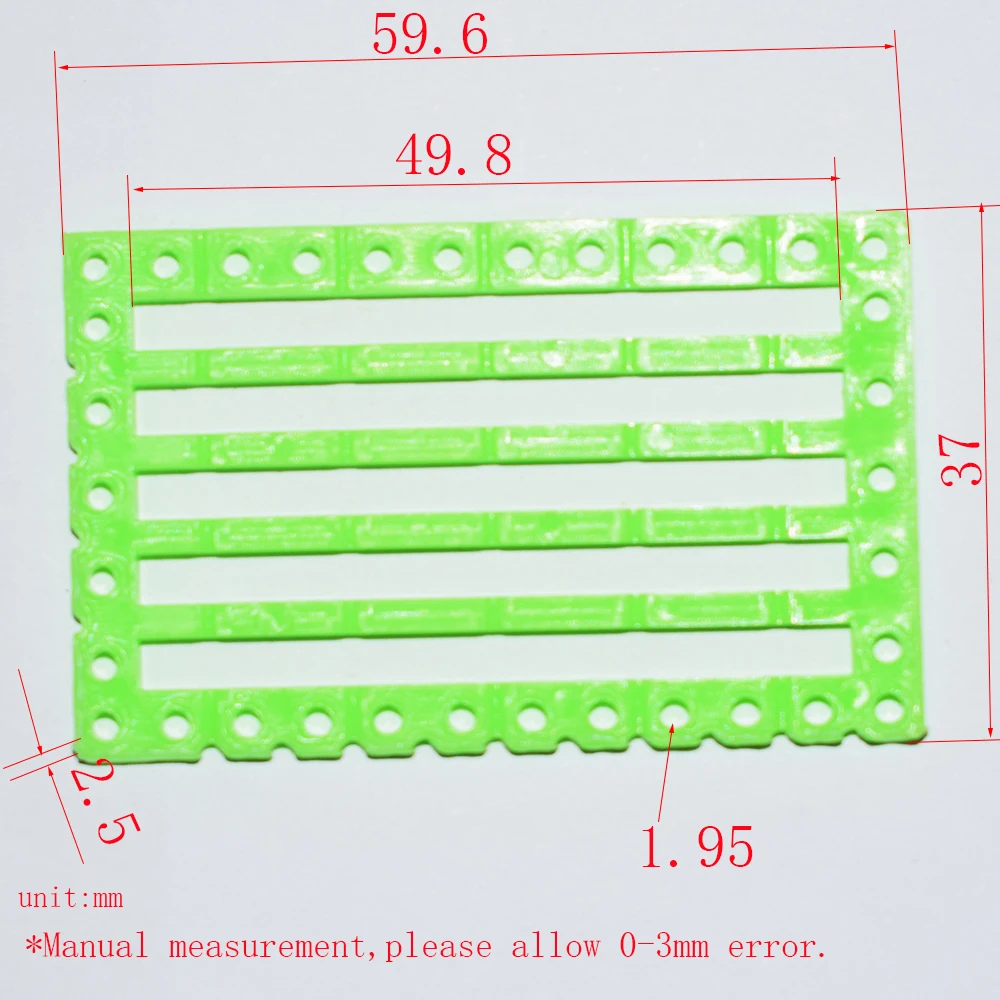 Panneau de fonction 37x60mm, 5/100 pièces, plaque de coque de voiture/plaque en plastique/drone rc avion robot jouets pour enfants garçons bricolage bébé accessoire