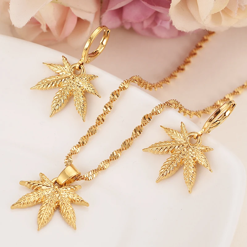 

Dubai Gold Color Jewelry Sets for Women 18K Plating Earrings and Pendant with Necklace Fashion Party Jewelry