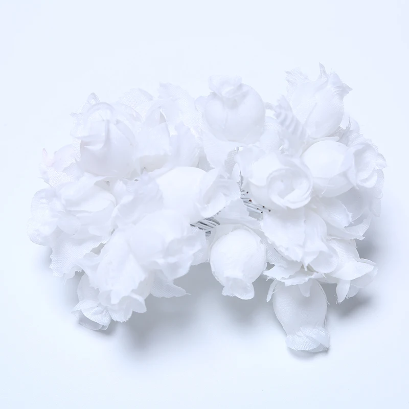 36/72/PCs Mini Künstliche Blumen Seide Rose Blumenstrauß Für Hochzeit Party Dekoration DIY Kranz Sammelalbum Zubehör – Detail 33