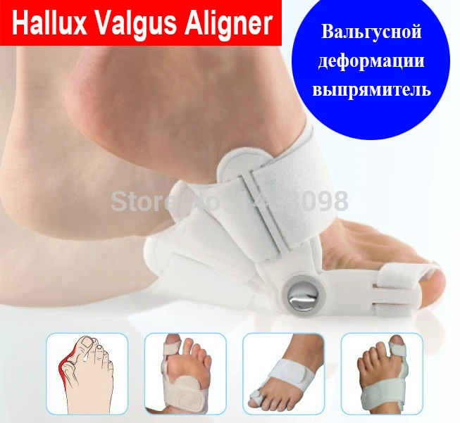 2 Pieces=1 Pair Toes Care Foot Thumb Big Toe Separator Hallux Valgus Aligner Toes Support Toe Corrector Feet Care