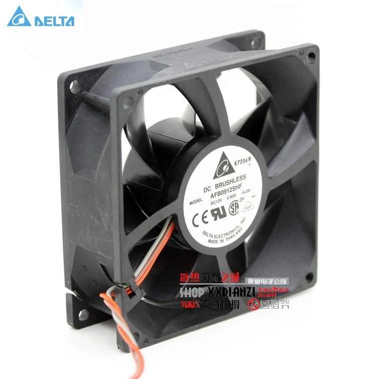 

Original for delta AFB0912SHF 9032 9cm 12V 0.90A Dual ball bearing cooling fan