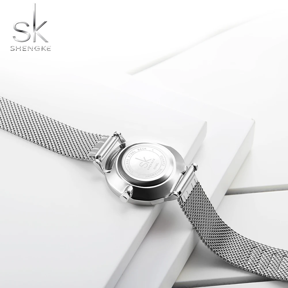 SK Designer Watch For Women Fashion Casual Dial Watch Women Precise Quartz Montre Femme Adjustable Milan Strap Reloj Mujer