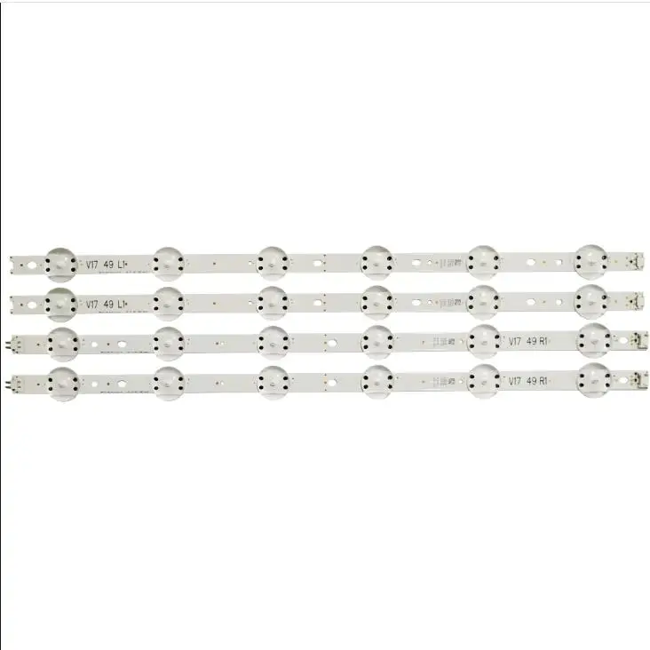 Tira de luces LED, accesorio para televisor, V17 49 R1 JB3B1591A02499 6916L-2863A 6916L-2862A ART3 REV0.2, novedad, 4 unidades