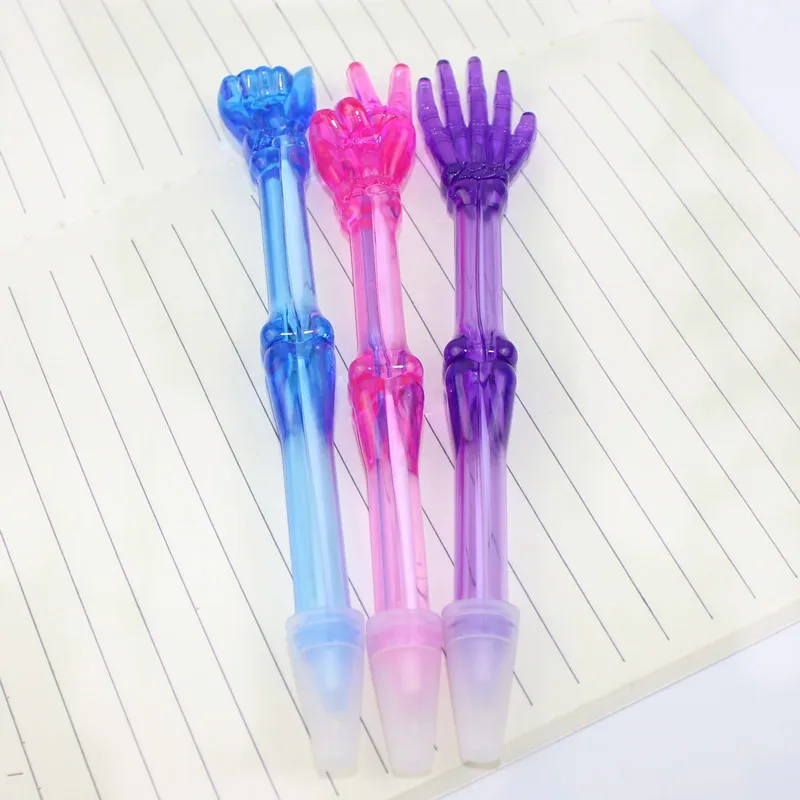 36Pc/Lot The Finger Bone Modeling Ball Point Pen / Student Children Prizes Gift/Creative Stationery