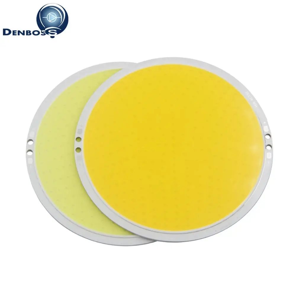 10PCS Hot sale 108mm 12V DC 50W Round manufacturer LED COB High Powr White Warm White LED FLIP Chip For auto Light Source