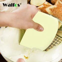 WALFOS Dough Scraper Cream Smooth Cake Trowel Bake Pastry Tool Dough Scraper Kitchen Butter Knife Dough Cutter High Quality