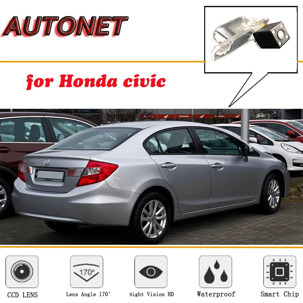 

AUTONET camera for Honda civic ek Ninth generation MK9 sedan hatchback 2012~2015/Reverse Camera CCD Night Vision