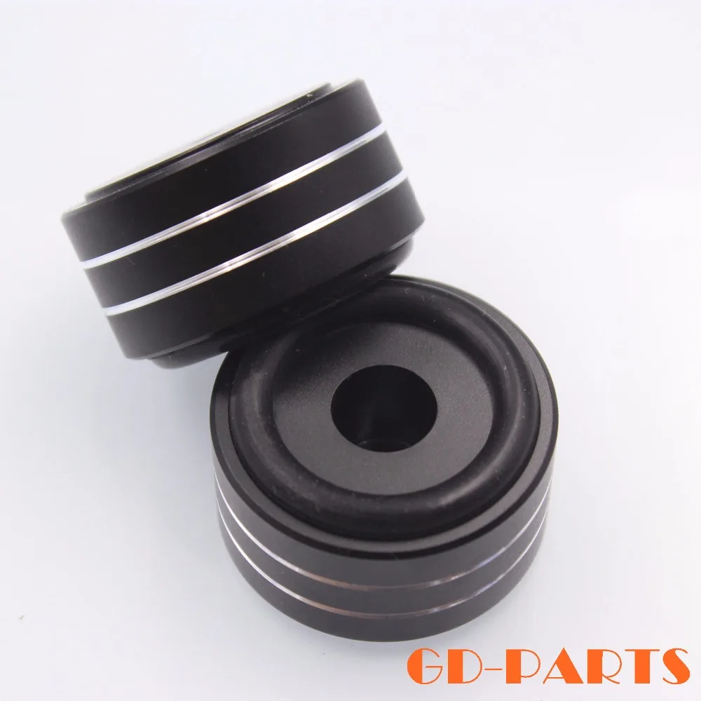 40mm * 20mm bearbeitetes massives Aluminium Audio Amp Füße Bein Lautsprecher Schrank Isolation Stand Boden Basis CD DAC Plattenspieler Pad Kegel