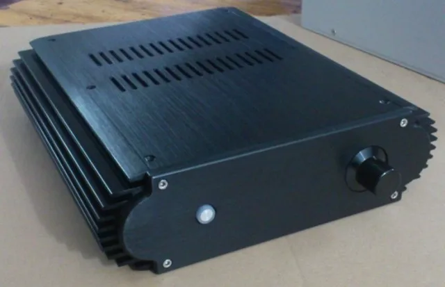 

DIY AMP 284*80*308mm BZ2208 Black mini All aluminum amplifier chassis / Class A amplifier case / AMP Enclosure / case / DIY box