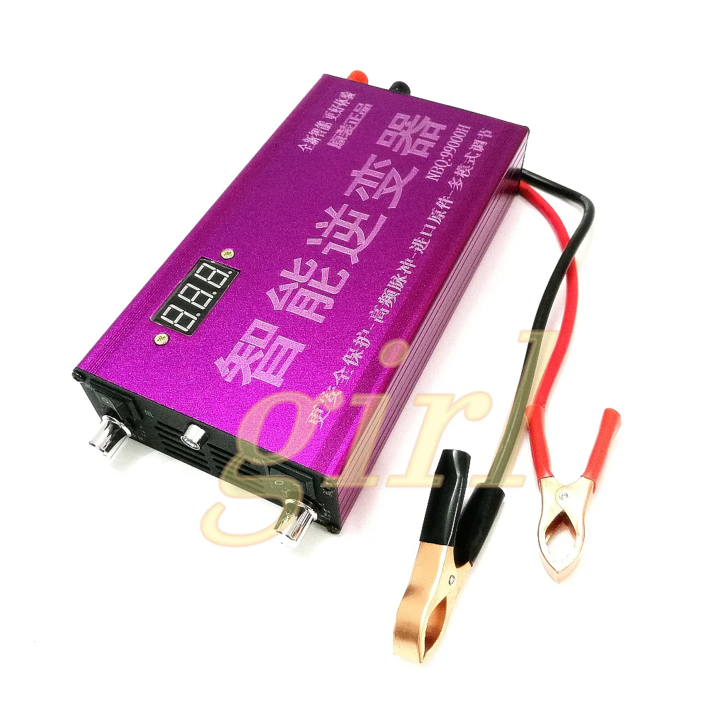 

2019 new multi-function intelligent inverter head high power saving 12v electronic boost converter