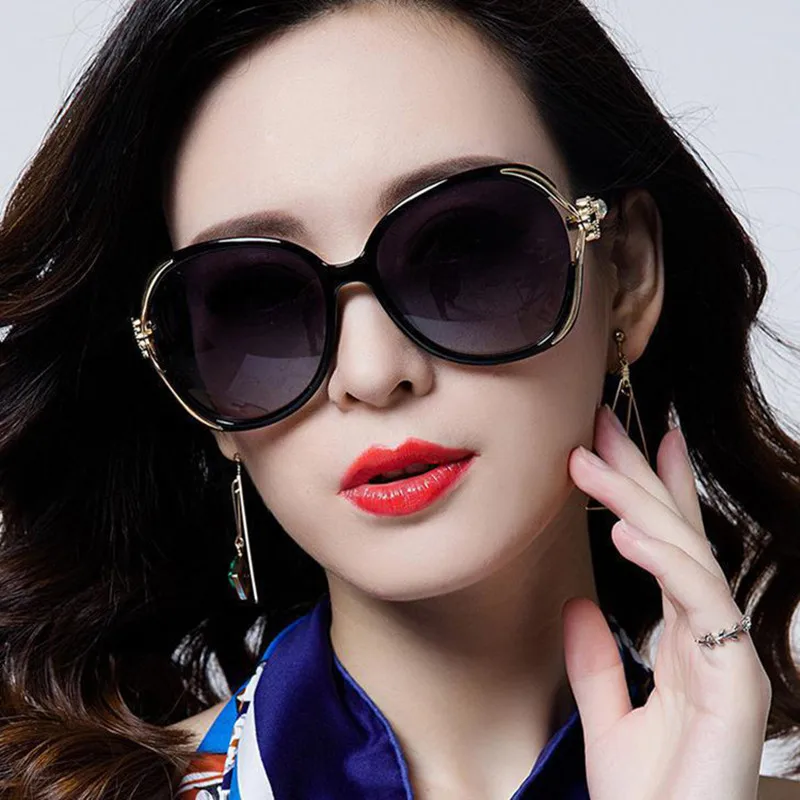 Fashion Women Retro Lady Driving Luxury Sunglasses Female Spectacles Elegant Ladies Sun Glasses UV400
