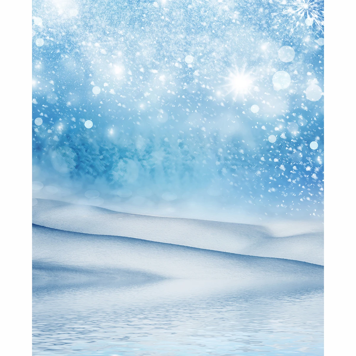 Allenjoy photography background snow winter wihte shiny bokeh photo backdrop vinyl photo backdrop photography backdrop vinyl