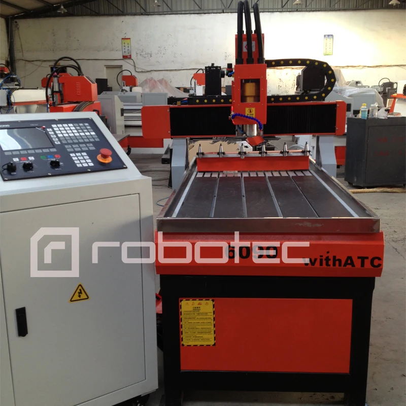 ROBOTEC-máquina de tallado de madera ATC 6090, cambiador automático de herramientas cnc, máquina de tallado de modelos de piedra atc