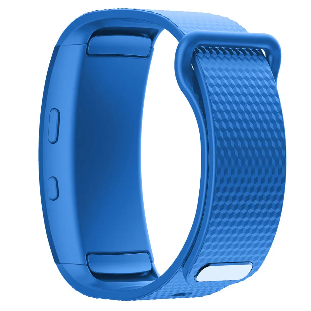 Bracelet de remplacement en silicone S/L pour Samsung Gear Fit2 Pro bracelet de montre pour Samsung Fit 2 SM-R360 bracelet de montre bande Dstresssunshine