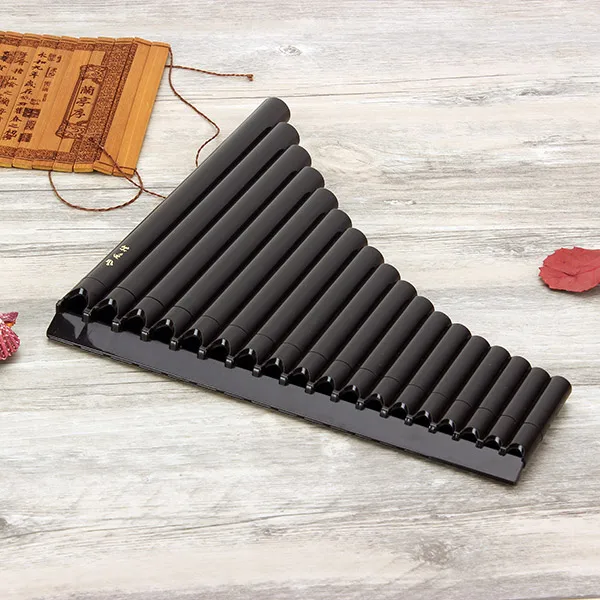 18 Tube Alto C Pan Flute Open Hole ABS Resin With Bag