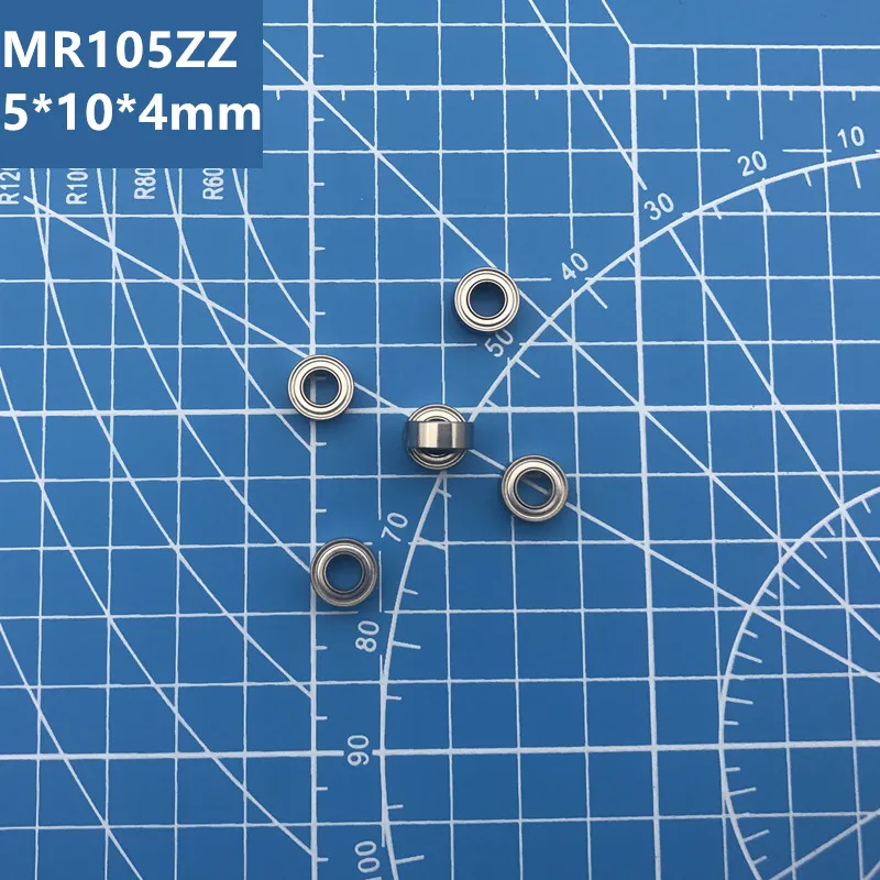 

Free Shipping 50pcs/lot MR105 MR105Z Metal Sealed Shielded Miniature Mini Deep Groove Bearing Ball MR105ZZ 5x10x4mm 5*10*4