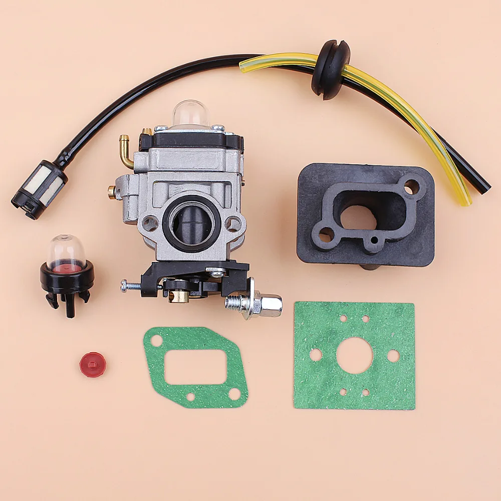 Carburetor Base Connector Intake Manifold Fuel Hose 43cc 52cc 40-5 BC430 CG430 CG520 1E40F-5 44F-5 Motor Brush Cutter Trimmer