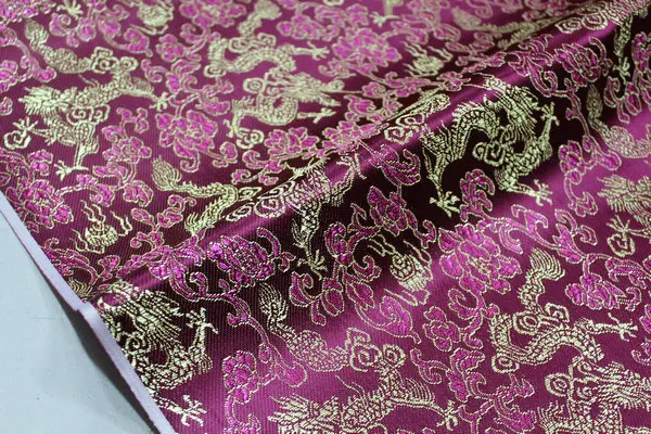 Japanese style jacquard tapestry damask fabric for diy cloth cushion cover curtain sofa table cloth patchwork upholstery