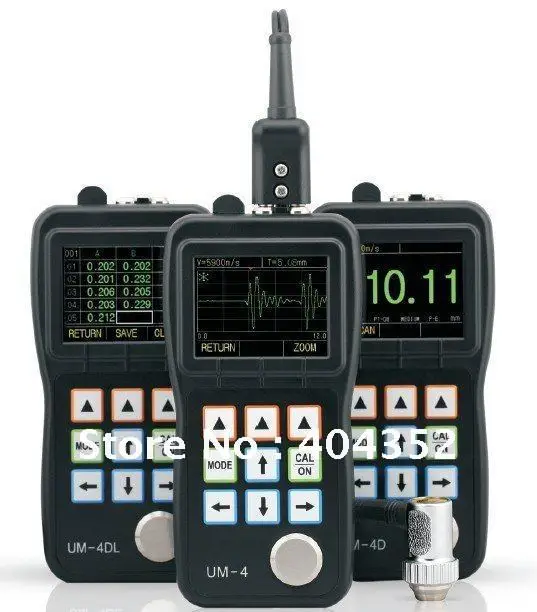 

UM-4DL Series Ultrasonic Thickness Gauge with extra probe