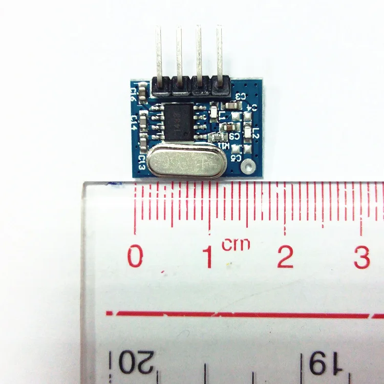 1 zestaw superheterodyna 433Mhz nadajnik i odbiornik rf zestaw modułów mały rozmiar dla arduino uno zestawy diy 433 mhz zdalne sterowanie