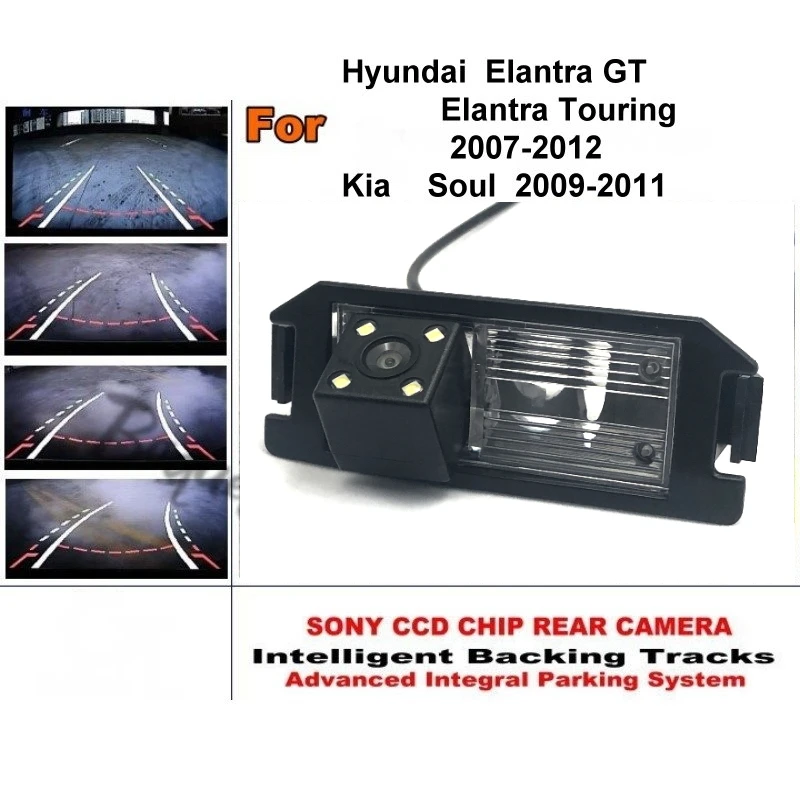 

For Hyundai Elantra GT Elantra Touring / Kia Soul Intelligent Car Parking Camera Tracks Module Rear Camera CCD Night Vision