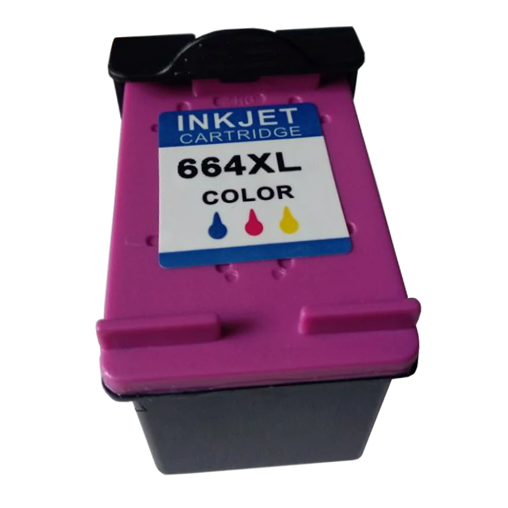 Replacement hp 664XL ink cartridge For HP Officejet 5200 / Deskjet 2600 / Env 5000 series printers (New version)