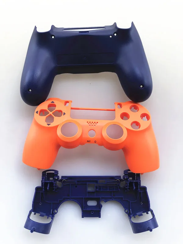 Juego completo de carcasa, botones de reparación, funda para DualShock 4 PlayStation 4 PS4 Pro jds 040 JDM-040, cubierta de repuesto para controlador