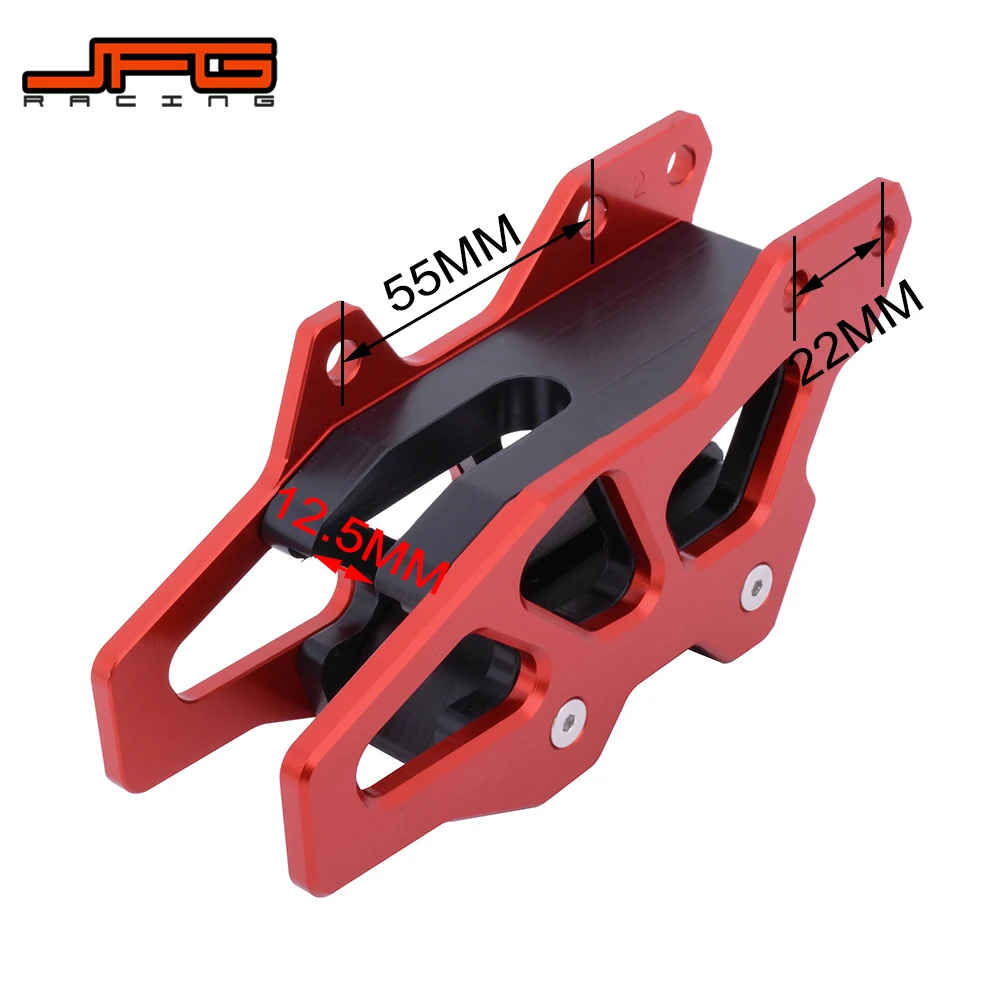 Motorcycle CNC Chain Guide Guard Protection For HONDA CR125R CR250R CRF450X 2005-2007 CRF250R CRF450R 2005-2006 CRF250X 2006