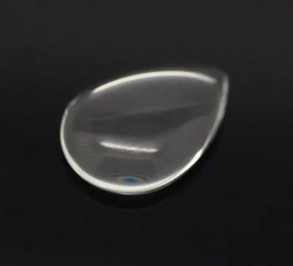 

Free shipping!!!!Clear Drop Glass Dome Seals 18x13mm