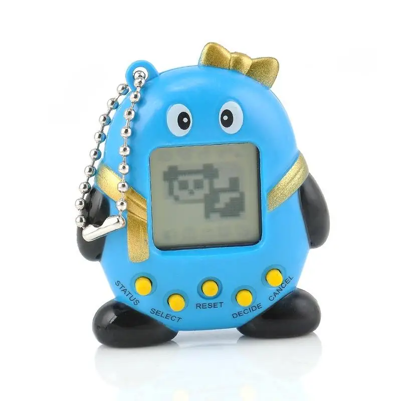 Tamagochi 5 Style 168 Virtual Pets In One Penguin Electronic Batter Digital Machine Pet Kids Interactive Robot Gift Toy Game