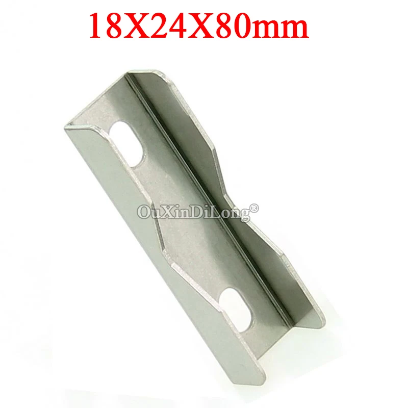 

40PCS 304 Stainless Steel Furniture Corner Braces U Shape Frame Board Support Holder Brackets Joint Fastener Connecting Parts