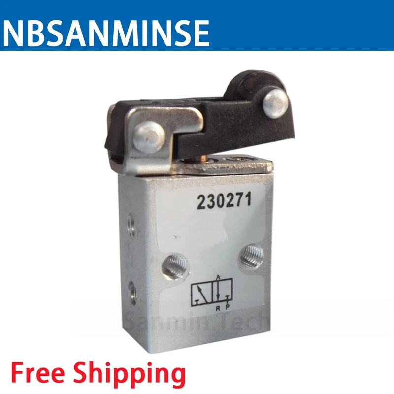 NBSANMINSE 230270 / 230271 Mechanical Valve Pneumatic Air Valve  M5 for automation system Aluminum