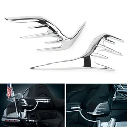 Speaker Outer Trim Decoration For Honda Goldwing GL1800 2006 2007 2008 2009 2010 2011 2012 2013-2017 Chrome