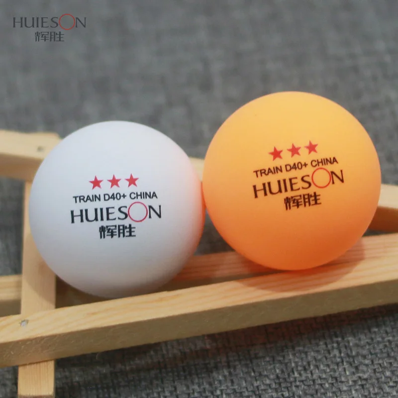 

Huieson 20 50 100Pcs Table Tennis Balls 3 Star 40MM+ 2.8g Ping Pong Balls ABS Plastic for Adults Club Training