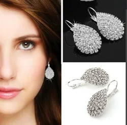 2018 Fashion Jewelry Earring Rhinestone Style Wedding Earrings For Women Earrings Round Bohemian Brincos drop Earrings