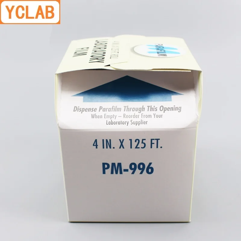 YCLAB BEMIS Parafilm 4inch*125feet 10.16cm*3810cm Roll Laboratory Film PM-996