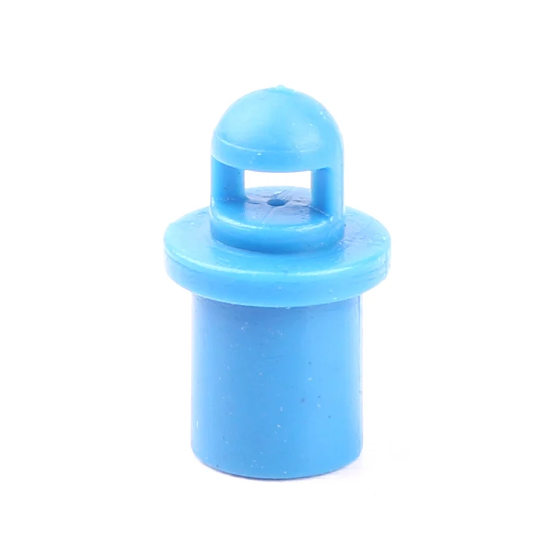 

50pcs Blue Cute 360 Degree Simple Atomization Reflection Sprinklers Greenhouse Home Plants Irrigation System Fittings Nozzle