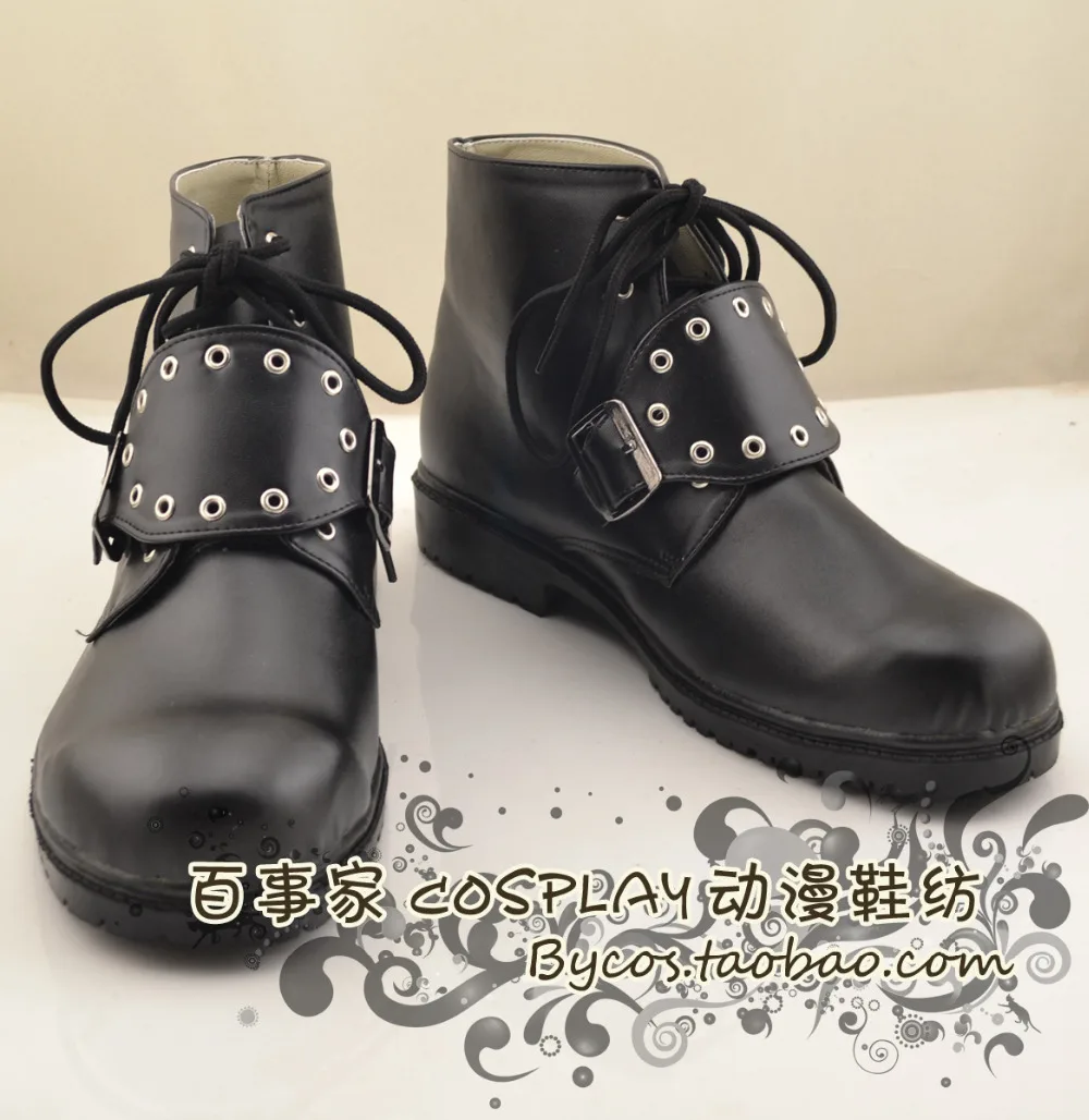 Final Fantasy VIII 8 Squall Leonhart Cosplay Costume Shoes